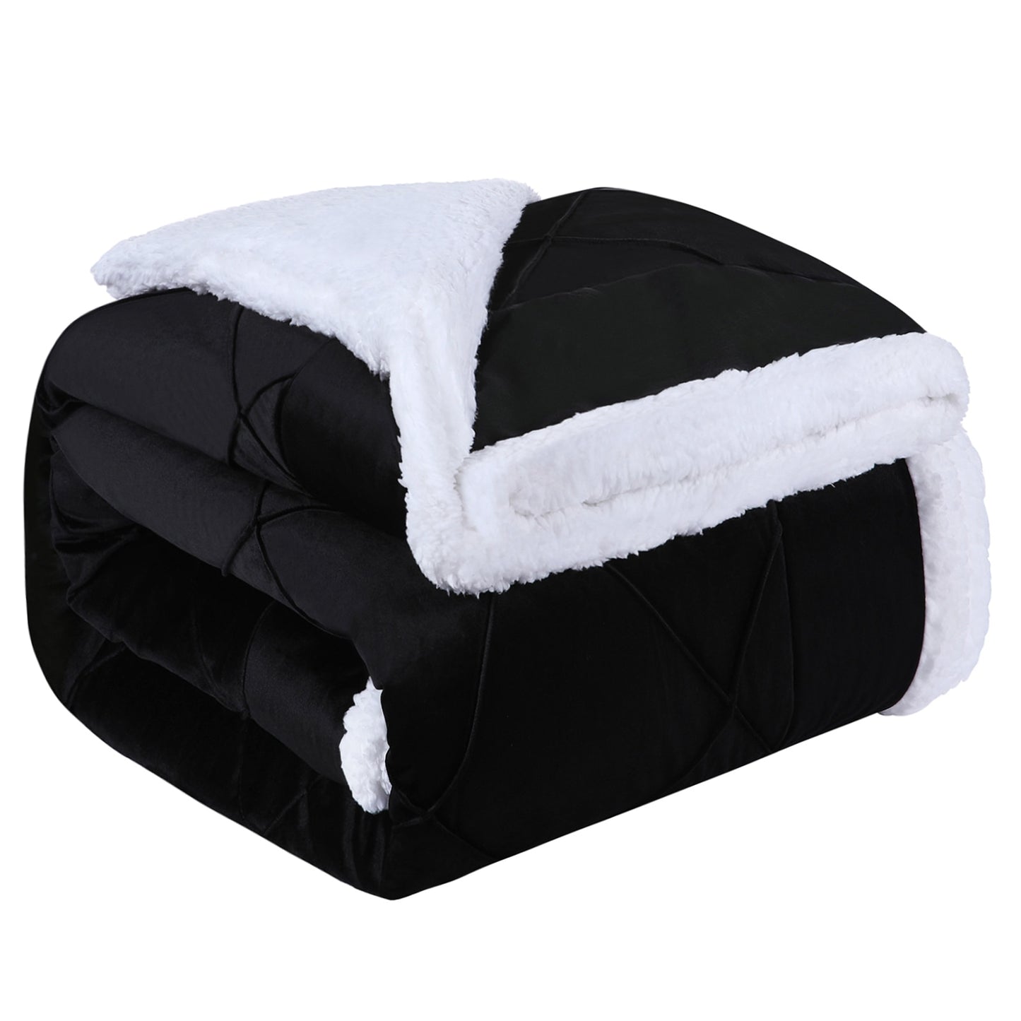 Furry Throw Blanket Warm Cashmere Bedspread Winter Bed Covers