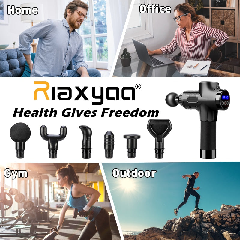 High frequency Muscle Electric Massage Gun for Body Relaxation