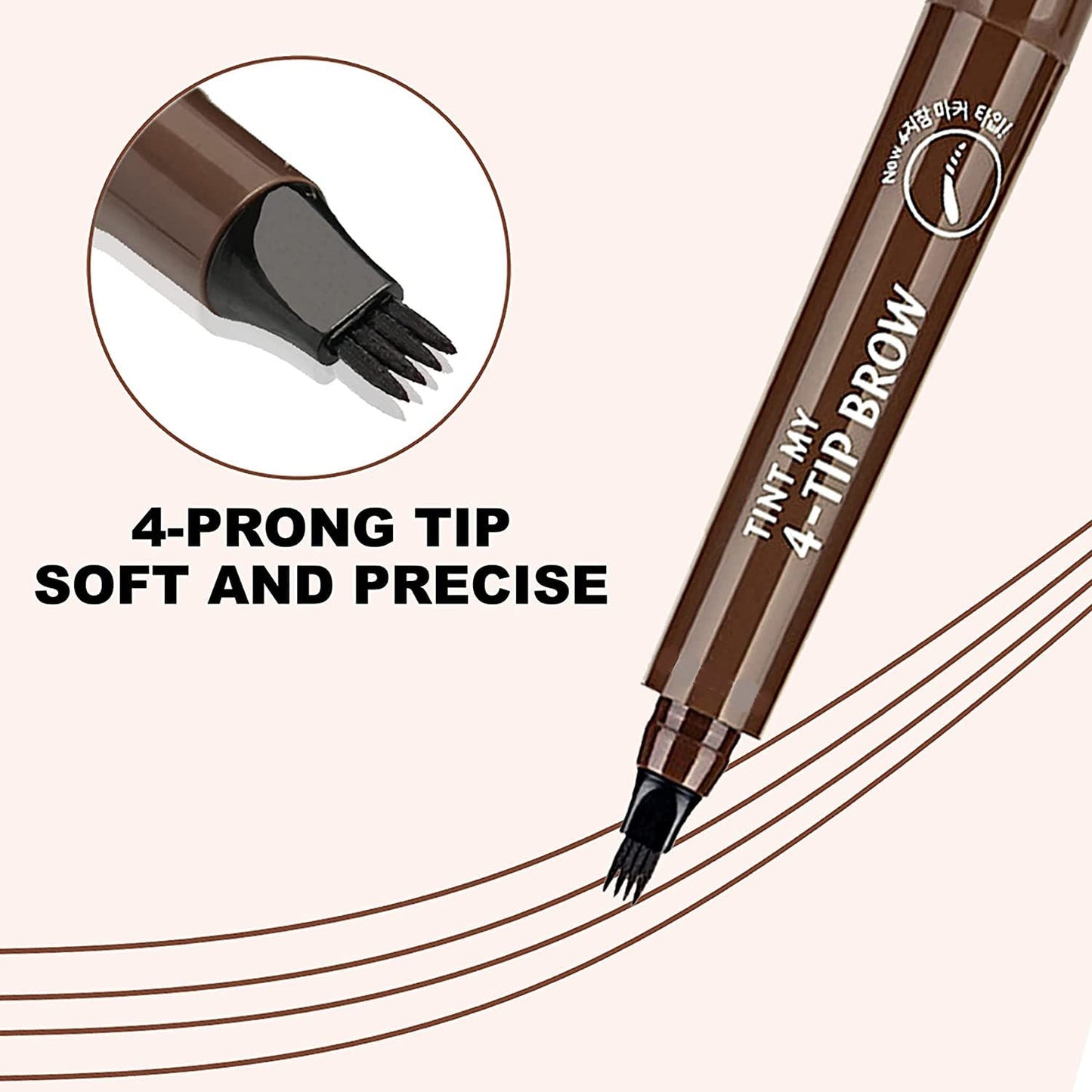 4 Point Waterproof Liquid Eyebrow Pen