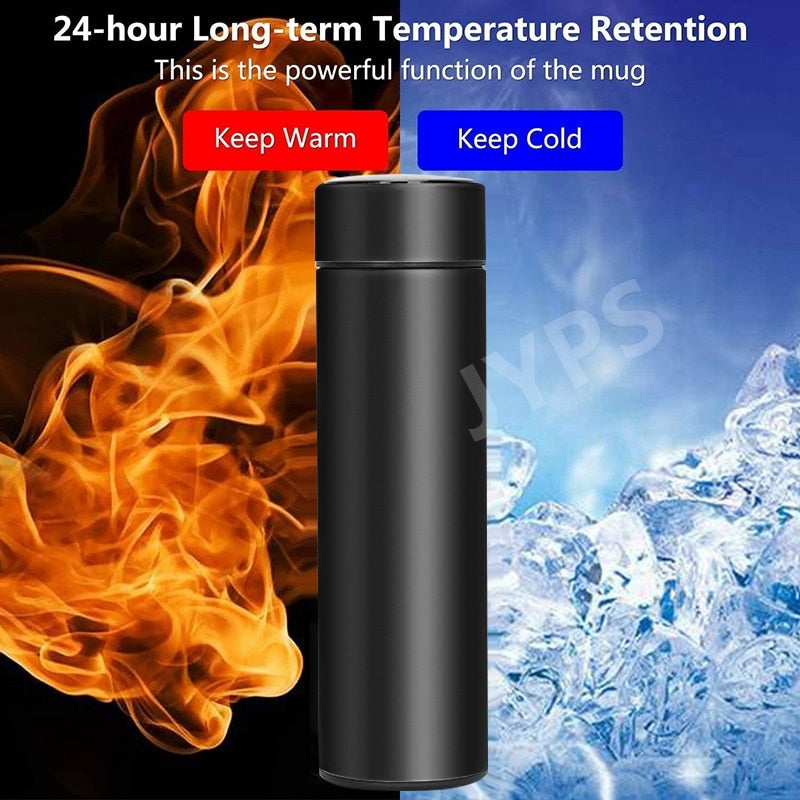 Intelligent Stainless Steel Thermos Temperature Display Smart