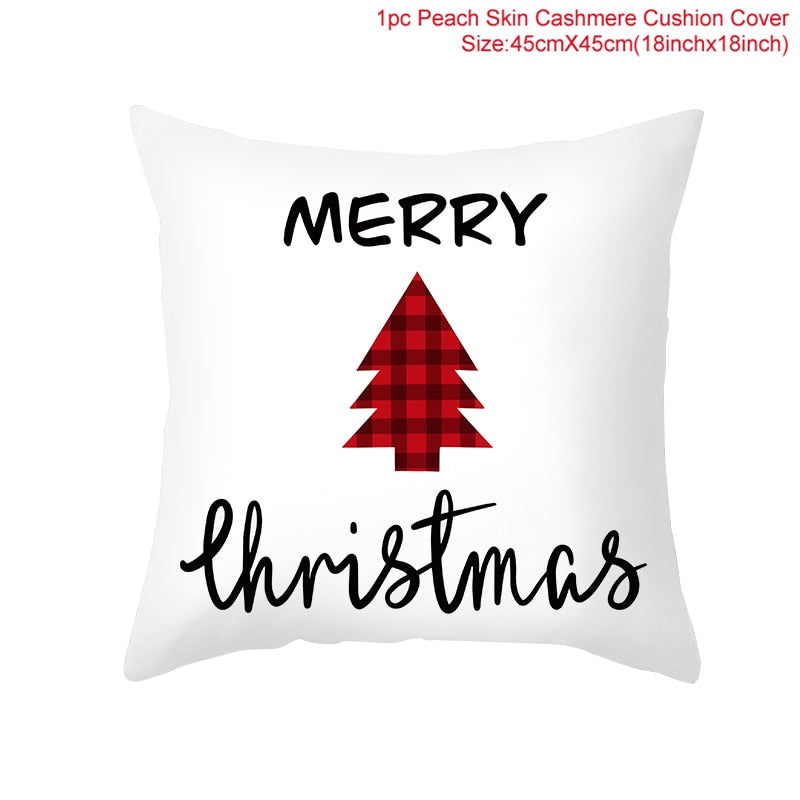 45cm Christmas Cushion Pillow Cover Christmas Decorations