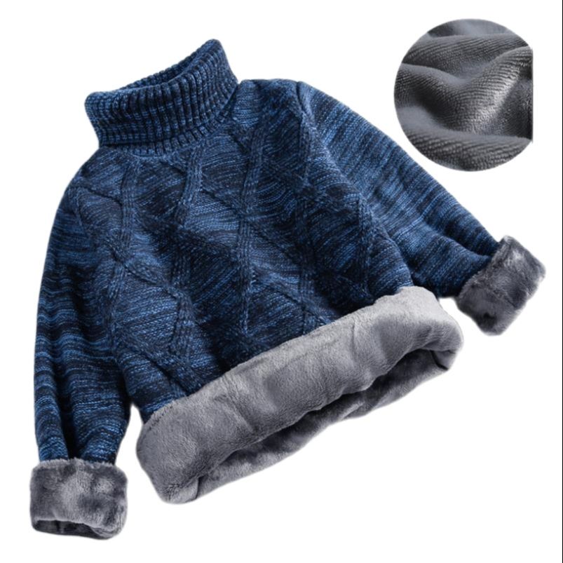 2 - 10 Years old New Boys Cotton Velvet Warm Sweater