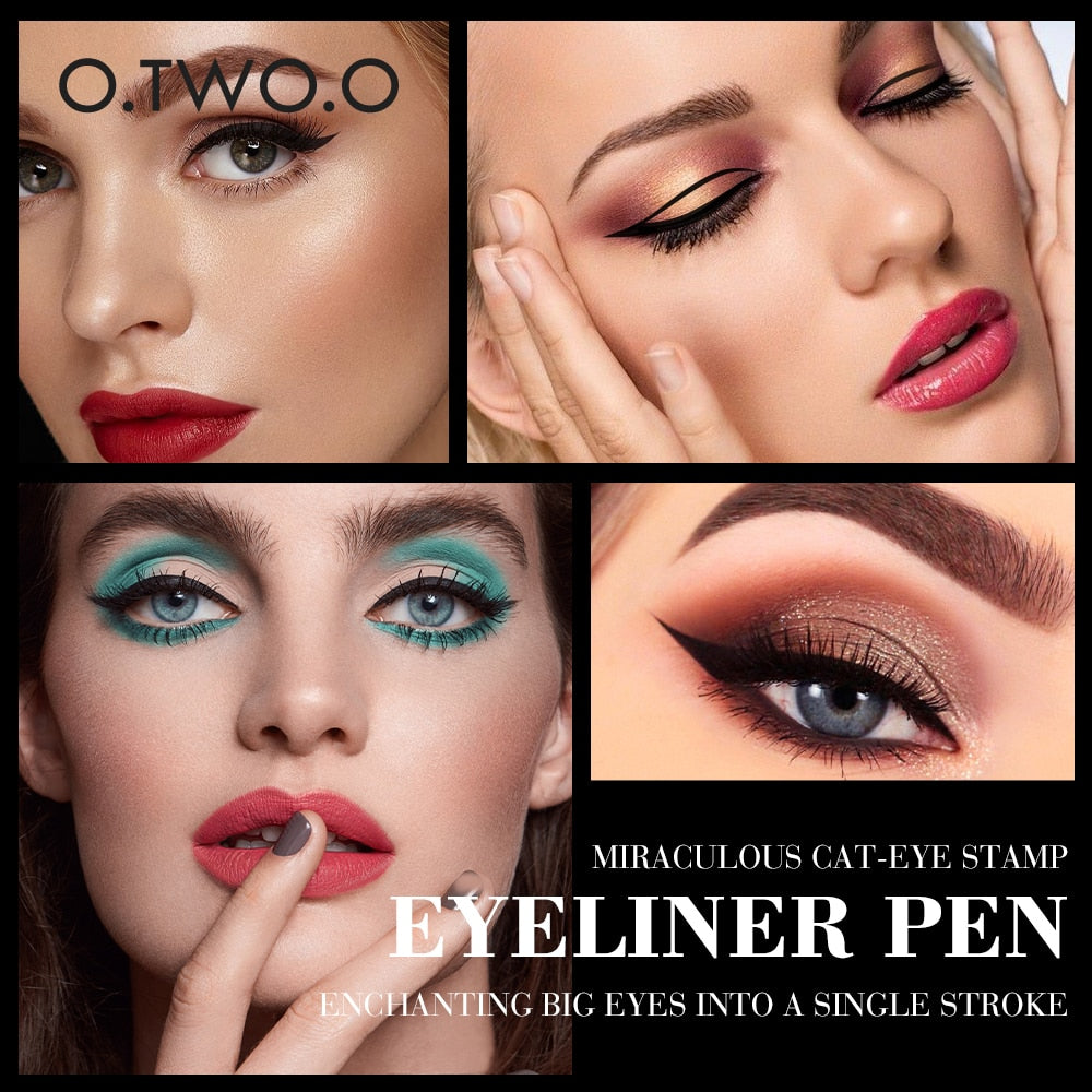 Stamp Waterproof Liquid Eye Liner Pencil