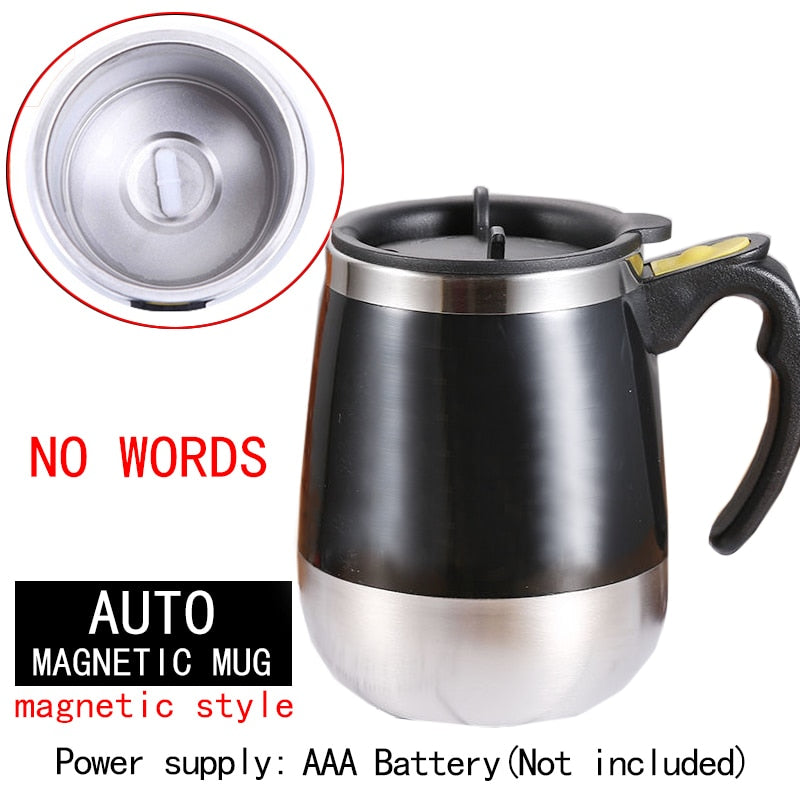 New Automatic Self Stirring Magnetic Mug Creative Stainless Steel Mixer