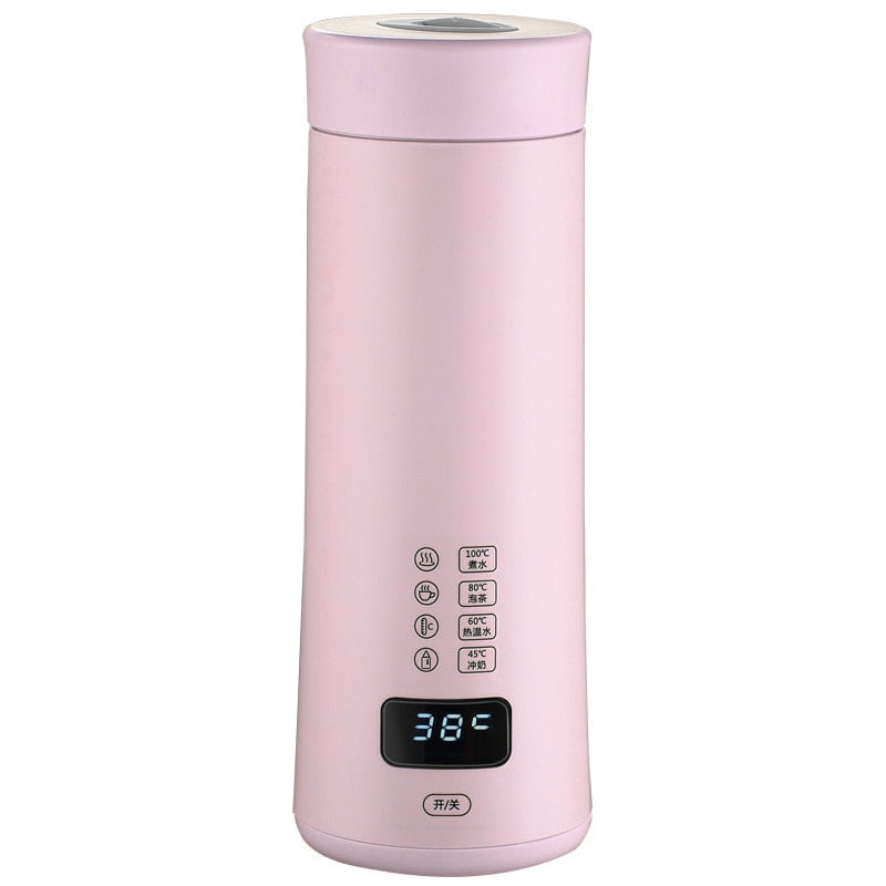 450ml Portable Electric Kettles With Smart Temperature Control Cup