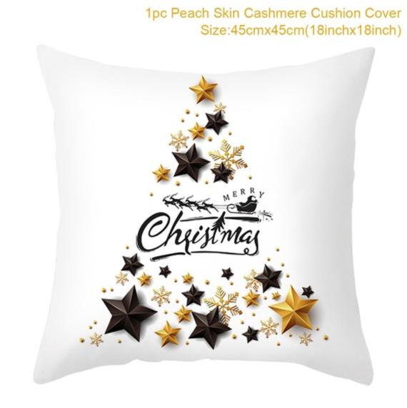 45cm Christmas Cushion Pillow Cover Christmas Decorations