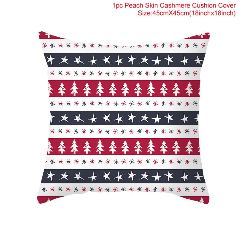 45cm Christmas Cushion Pillow Cover Christmas Decorations