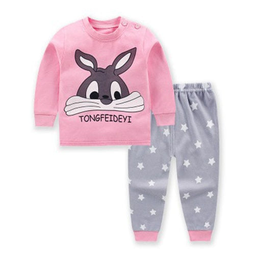 0-2year Baby Girls Boys Clothes Set Winter Christmas Mickey Mouse Set