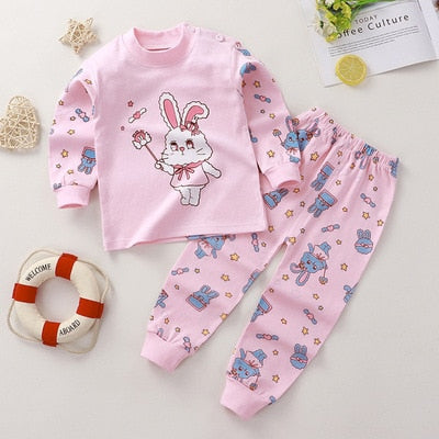 0-2year Baby Girls Boys Clothes Set Winter Christmas Mickey Mouse Set