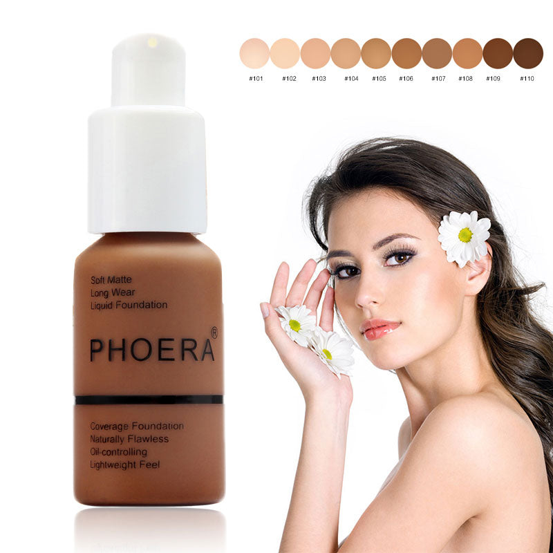 Long Lasting Brighten Liquid Foundation Concealer