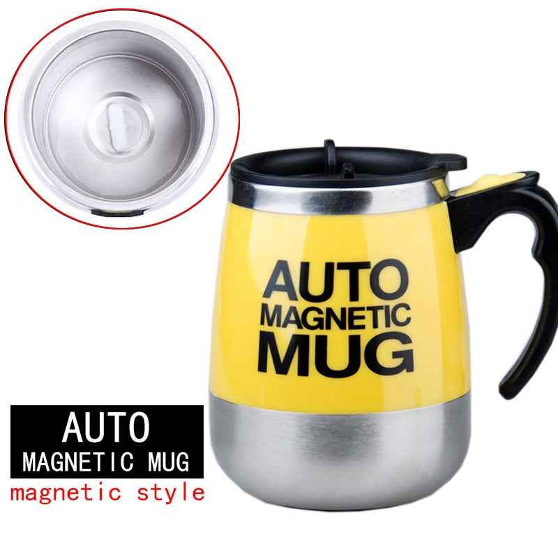 New Automatic Self Stirring Magnetic Mug Creative Stainless Steel Mixer