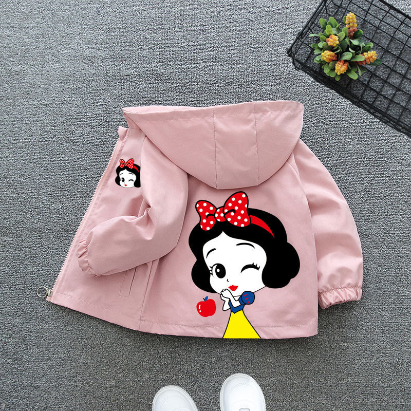 Autumn Girl Cartoon Jacket Minnie Mickey Mouse Frozen