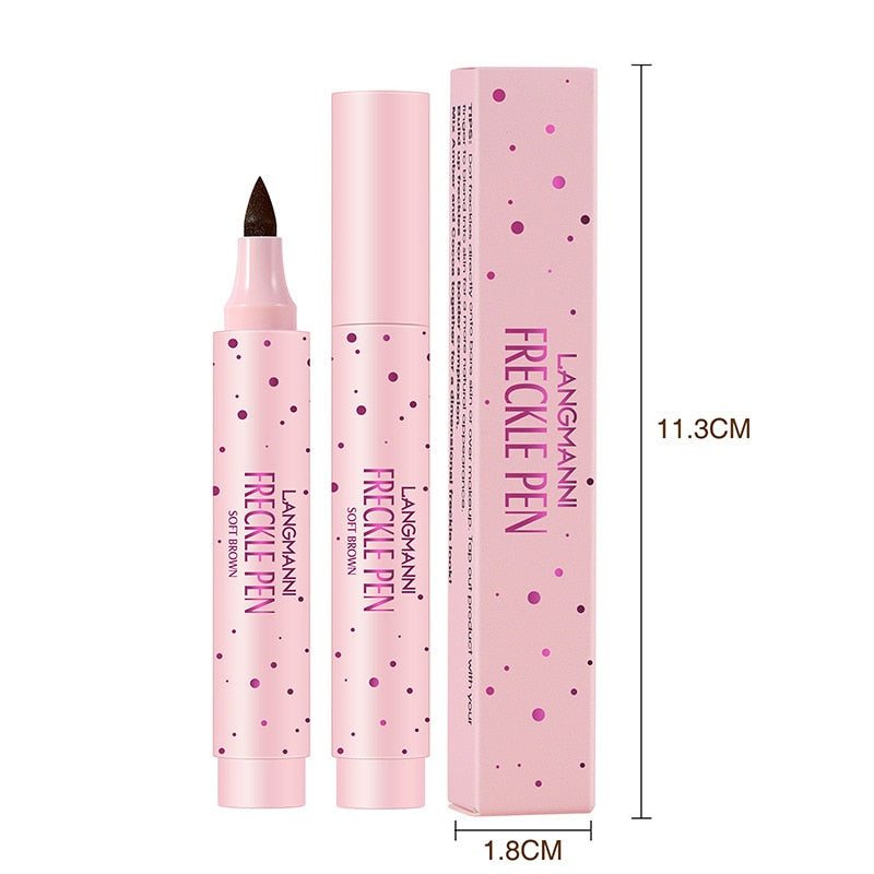 1PC Brown Lifelike Freckle Pen Concealer Dot Spot Waterproof