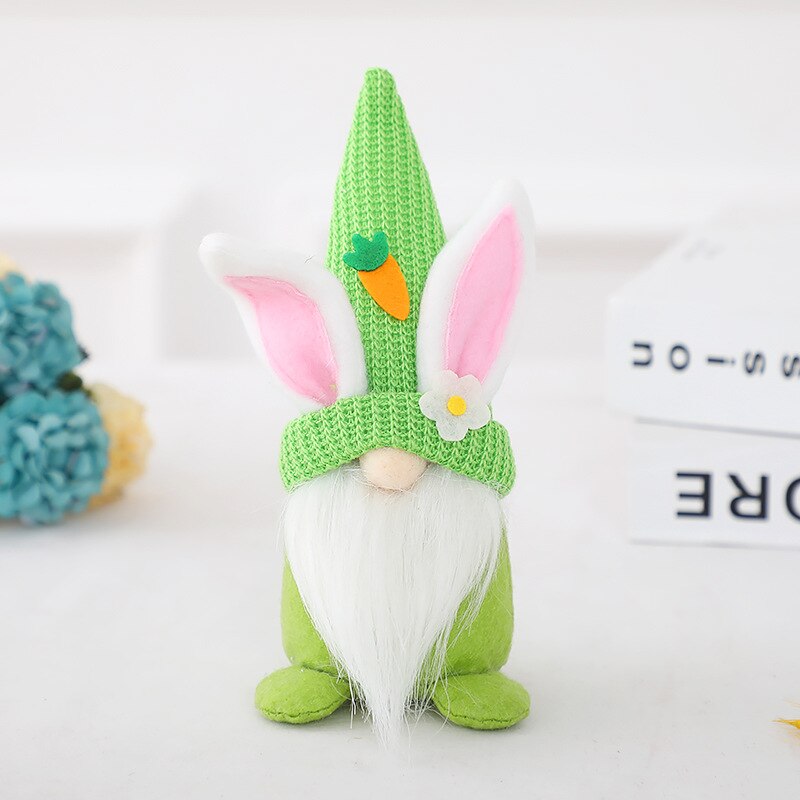New Easter Faceless Gnome Spring Hanging Bunny Kids Gifts Decor 2023