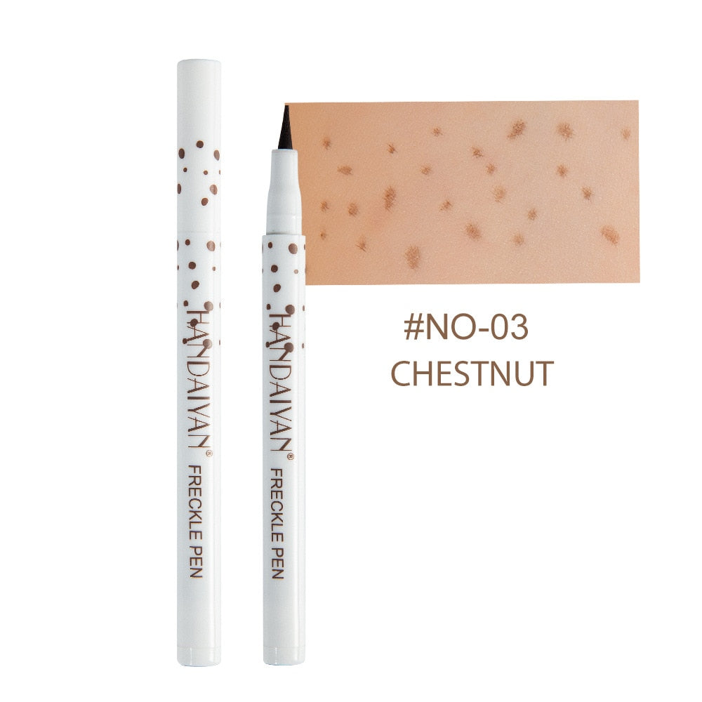 1PC Brown Lifelike Freckle Pen Concealer Dot Spot Waterproof