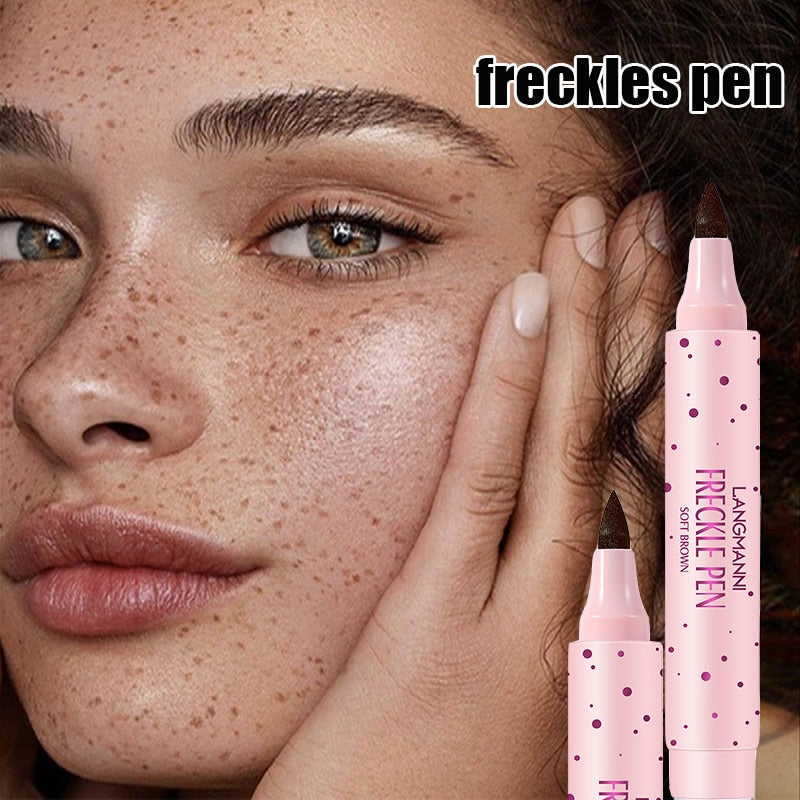 1PC Brown Lifelike Freckle Pen Concealer Dot Spot Waterproof