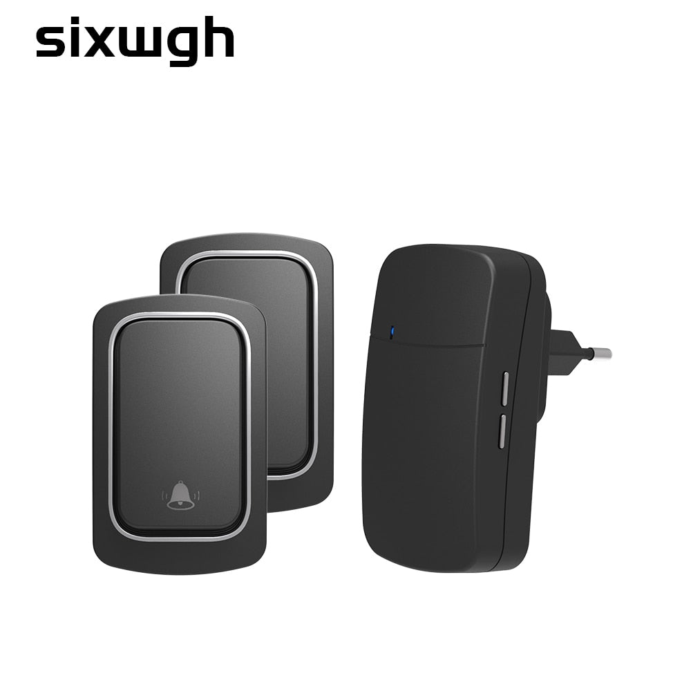 Wireless Doorbell No Battery required Waterproof Self-Powered Door bell