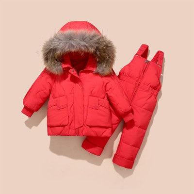 Winter Clothing Set Baby Boy Girl Clothes Warm Jacket Coat