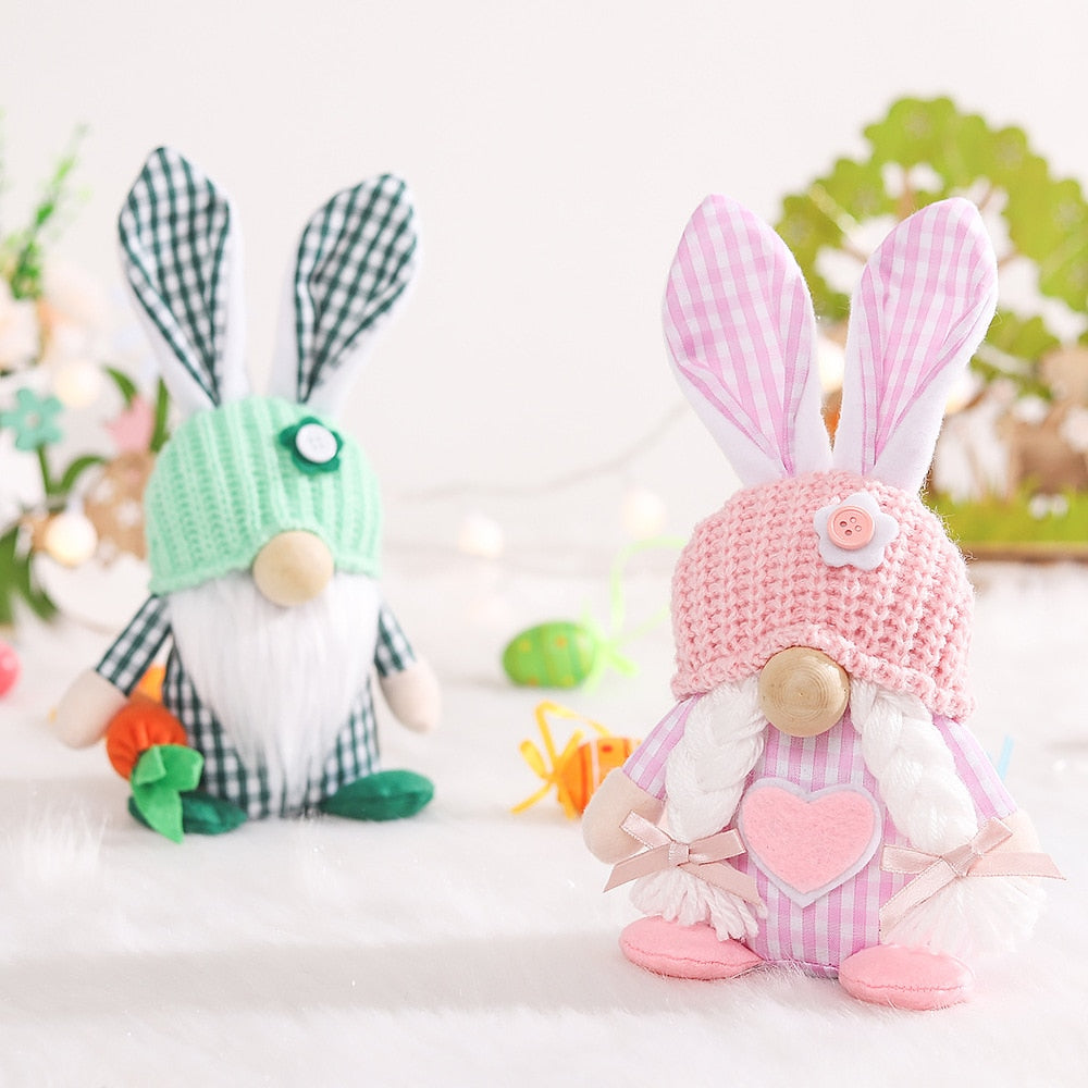 New Easter Faceless Gnome Spring Hanging Bunny Kids Gifts Decor 2023