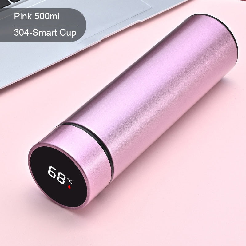 Intelligent Stainless Steel Thermos Temperature Display Smart