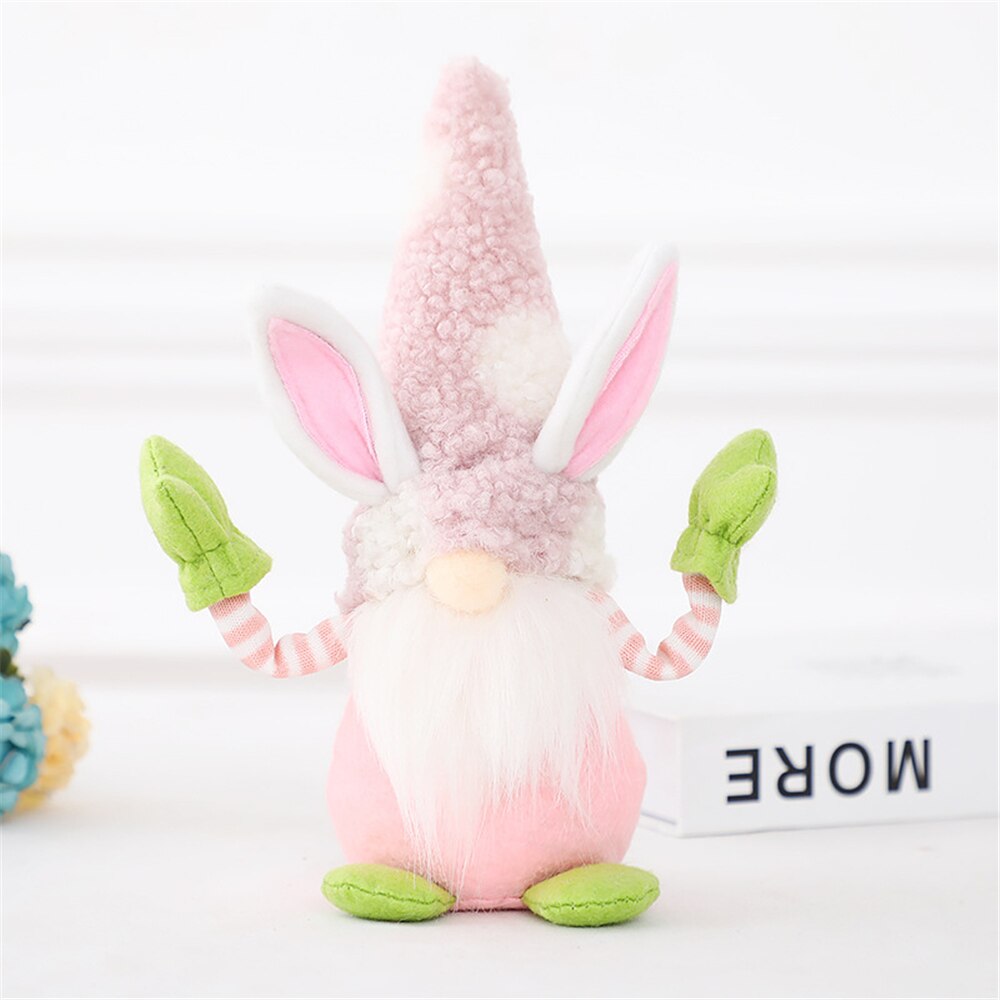 New Easter Faceless Gnome Spring Hanging Bunny Kids Gifts Decor 2023
