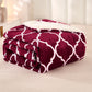Furry Throw Blanket Warm Cashmere Bedspread Winter Bed Covers