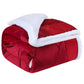 Furry Throw Blanket Warm Cashmere Bedspread Winter Bed Covers