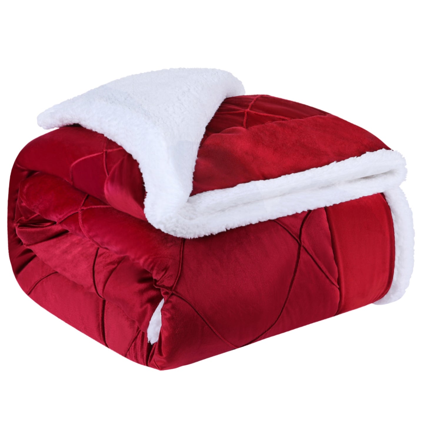 Furry Throw Blanket Warm Cashmere Bedspread Winter Bed Covers