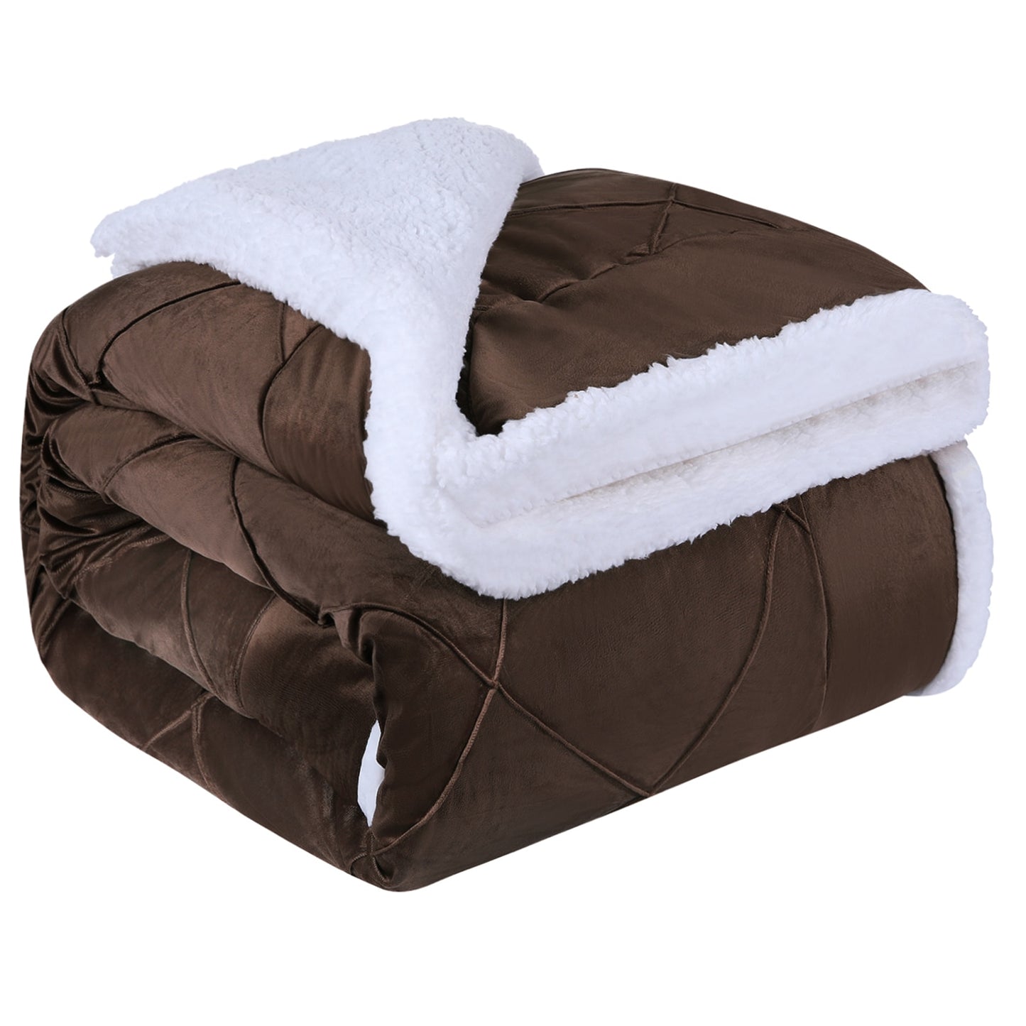Furry Throw Blanket Warm Cashmere Bedspread Winter Bed Covers
