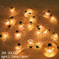 Snowflake LED Light Christmas Decorations For Home Hanging Garland