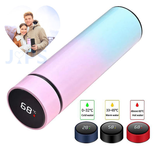 Intelligent Stainless Steel Thermos Temperature Display Smart