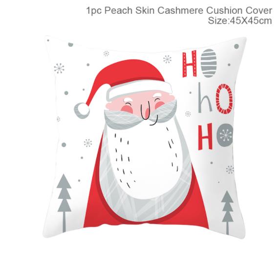 45cm Christmas Cushion Pillow Cover Christmas Decorations