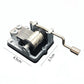 New Wooden Hand Crank Music Box Merry Christmas Music Theme