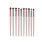 4/10pcs Champagne makeup brushes set for cosmetic foundation