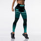 Spandex Sexy High Waist Elasticity Women Digital Printed Leggings