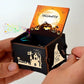 New Wooden Hand Crank Music Box Merry Christmas Music Theme