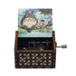 New Wooden Hand Crank Music Box Merry Christmas Music Theme
