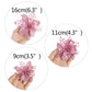 5pcs 9-16cm Glitter Christmas Flower For Xmas Tree Decorations