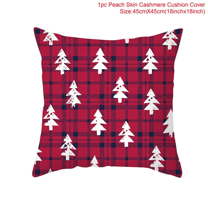 45cm Christmas Cushion Pillow Cover Christmas Decorations