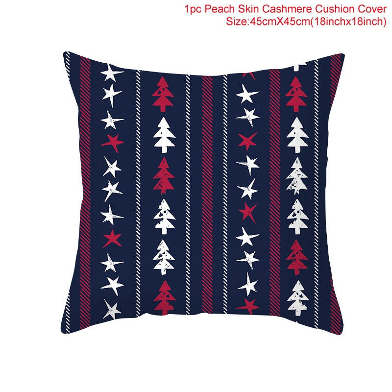45cm Christmas Cushion Pillow Cover Christmas Decorations
