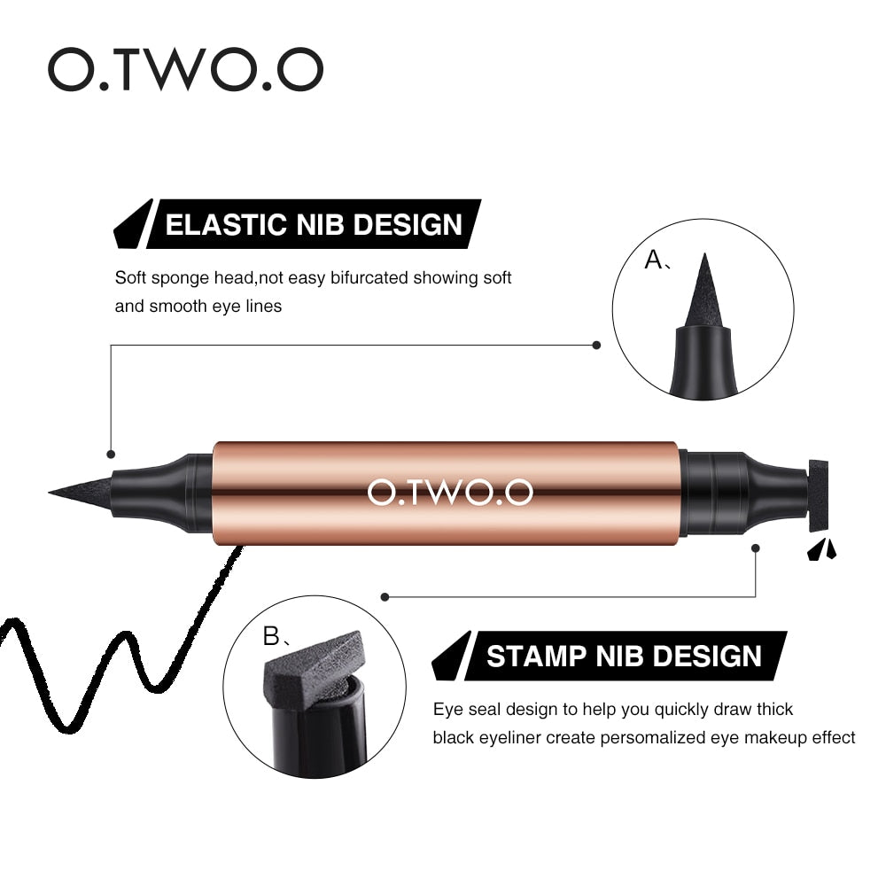 Stamp Waterproof Liquid Eye Liner Pencil