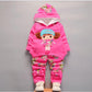 2020 Autumn Winter Suit for Girls Boys Hooded Coat Set