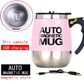 New Automatic Self Stirring Magnetic Mug Creative Stainless Steel Mixer