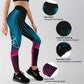 Spandex Sexy High Waist Elasticity Women Digital Printed Leggings