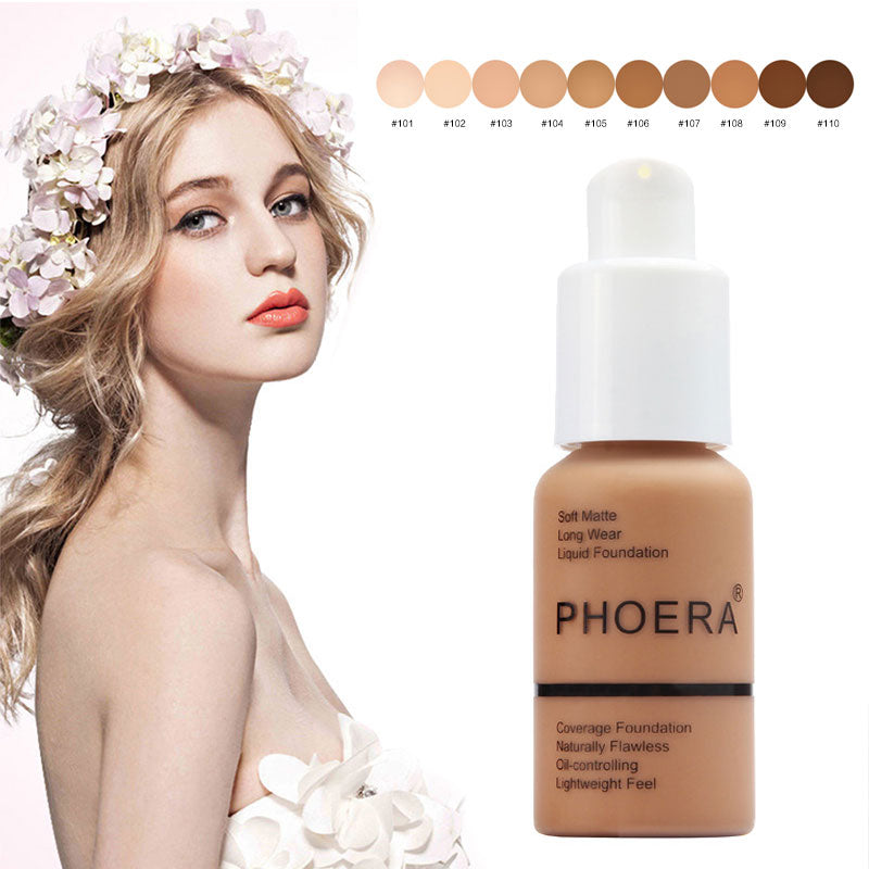 Long Lasting Brighten Liquid Foundation Concealer