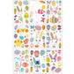 Happy Easter Window Stickers Rabbit Easter Eggs Decorations