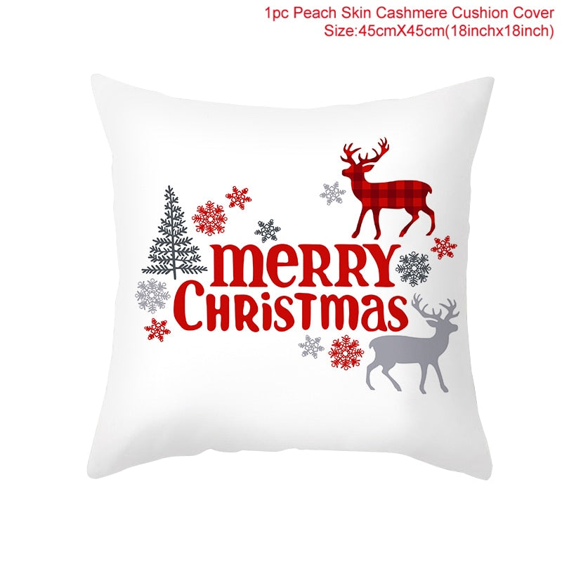 45cm Christmas Cushion Pillow Cover Christmas Decorations
