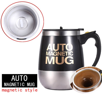 New Automatic Self Stirring Magnetic Mug Creative Stainless Steel Mixer