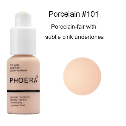Long Lasting Brighten Liquid Foundation Concealer