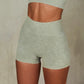 Women Seamless Sports Bra Long Sleeve Crop Top Set